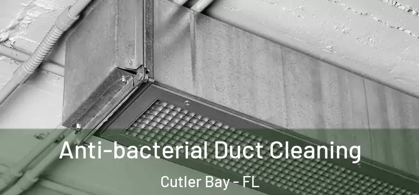 Anti-bacterial Duct Cleaning Cutler Bay - FL