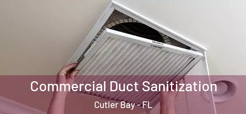 Commercial Duct Sanitization Cutler Bay - FL