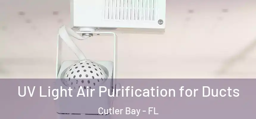  UV Light Air Purification for Ducts Cutler Bay - FL